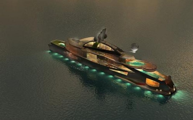 Black GT95 - three pools at 40 knots