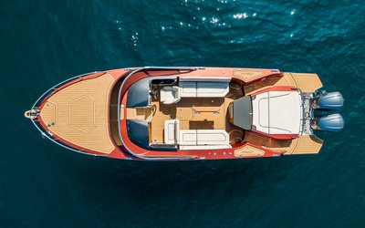Alfastreet Marine 32 Cabin Outboard