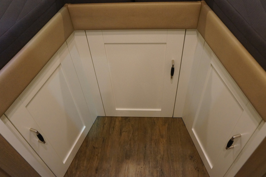 Plenty of storage space for things and toys