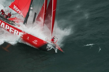 7 thrills of the Volvo Ocean Race zero stage in GIF animations