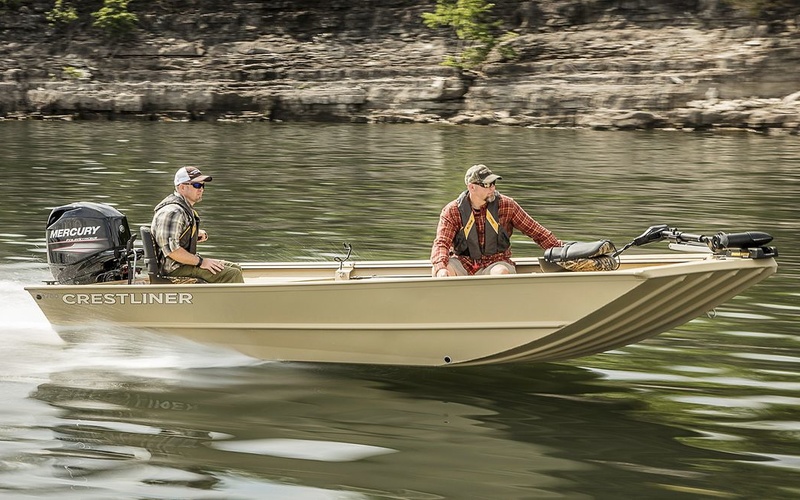 Crestliner 1860 Retreiver Jon Deluxe