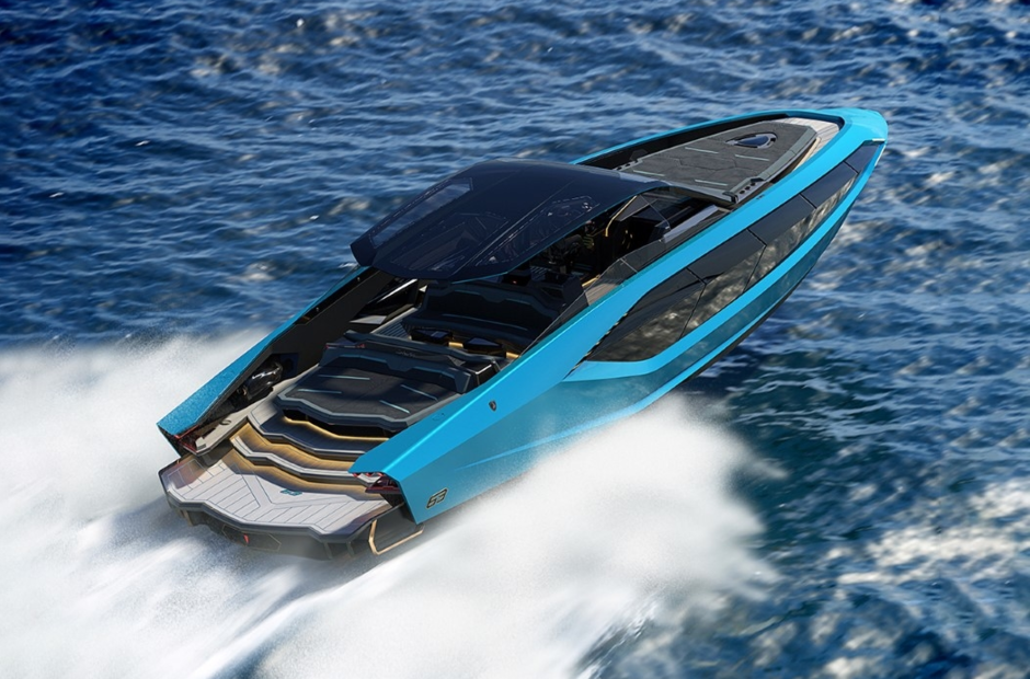 Lamborghini на воде