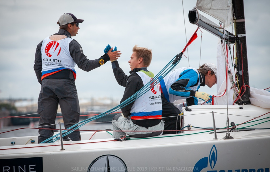 Young team of St. Petersburg Yacht Club at SCL 2019. Photo: SCL/SPBYC/Kristina Ryaguzova