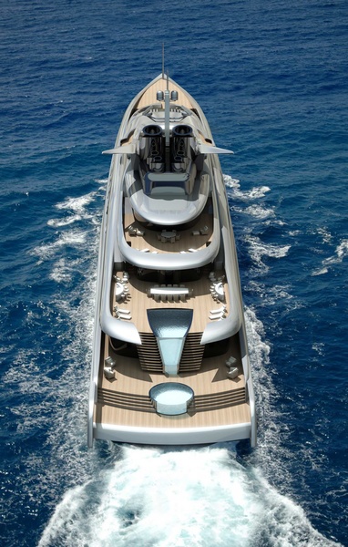 Eight decks, eight cabins - impressive.