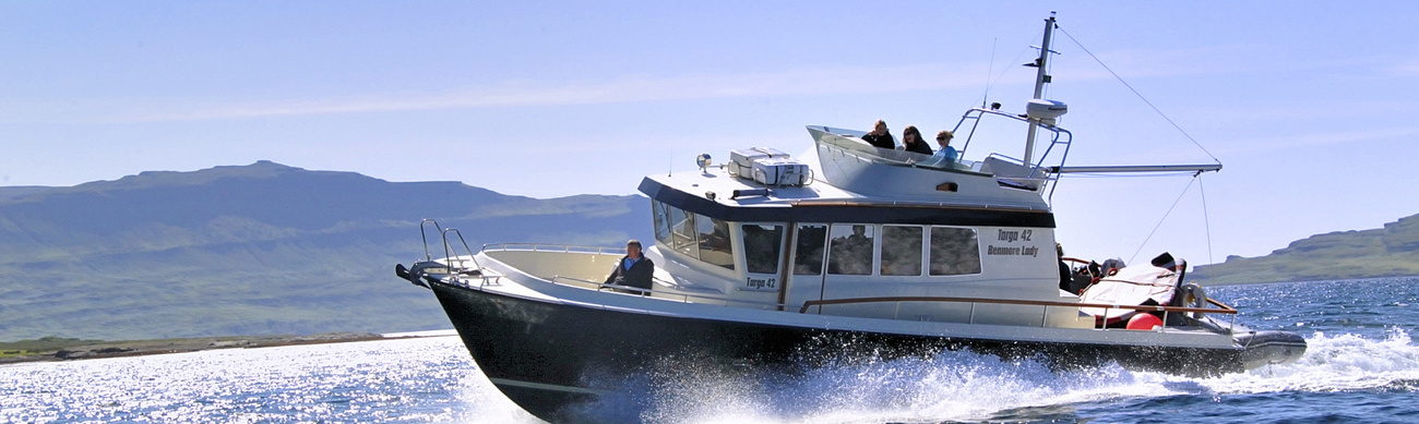 The practicality of a trawler with the excitement of a cruiser, these new generation crossovers are built for fun.