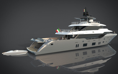Canados Oceanic 120' Tri-Deck