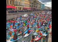 Сегодня в Петербурге самое мощное SUP-движение в России. Фото: pitersup.ru