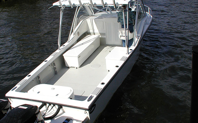 Dusky 252 Cuddy Side Steering