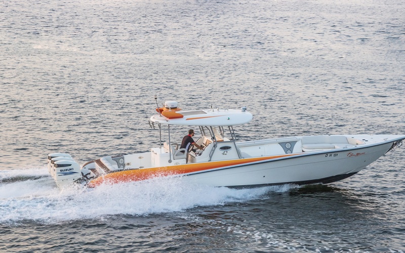 Hareb Marine 42 Center Console Sport Fishing Boat