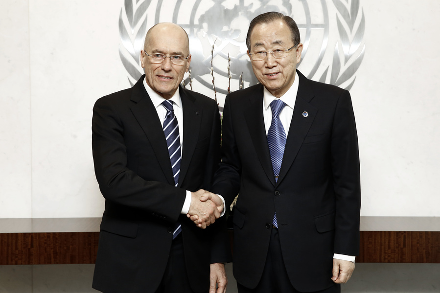 Meeting with Pan Gee Moon