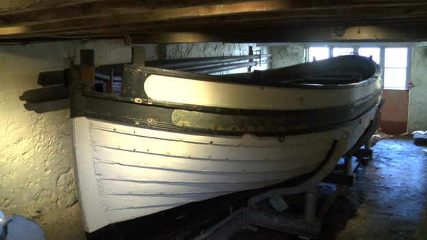 In addition to Peggy, other antiquities were found in the damp and garbage-filled cellar.