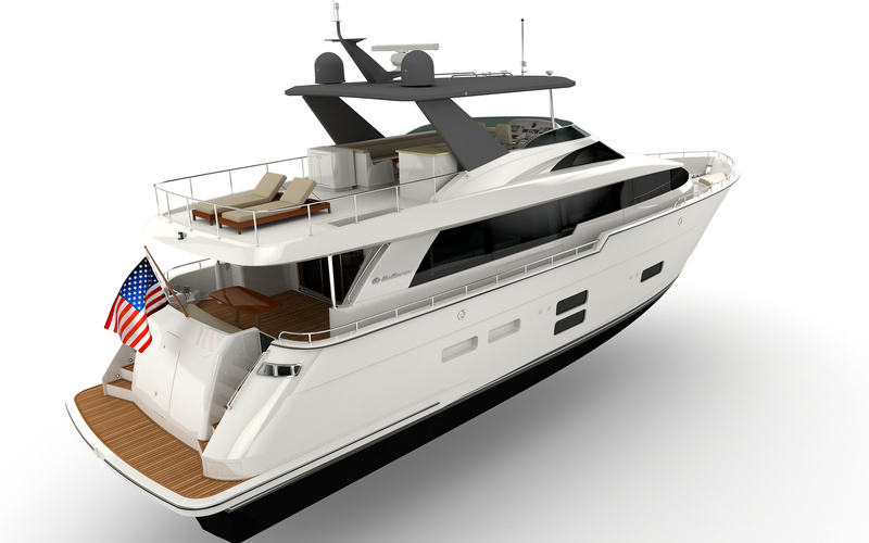 Hatteras 70 Motor Yacht
