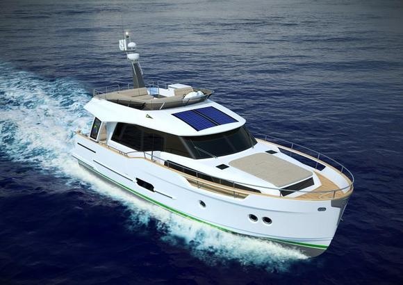 Greenline branded boat