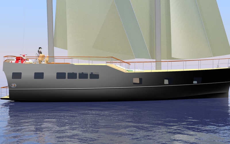 Flagman Yachts Black Pearl 67'