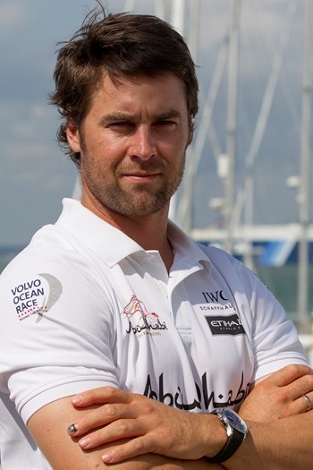 Daryl Wislang, pitman and watch captain. Lives by grandfather's covenant: «If the work has to be done, it has to be done well». This is his fourth VOR.