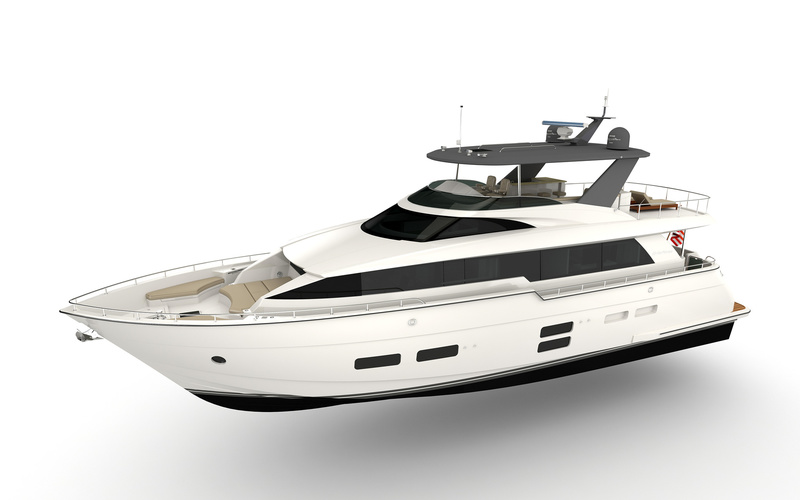 Hatteras 70 Motor Yacht