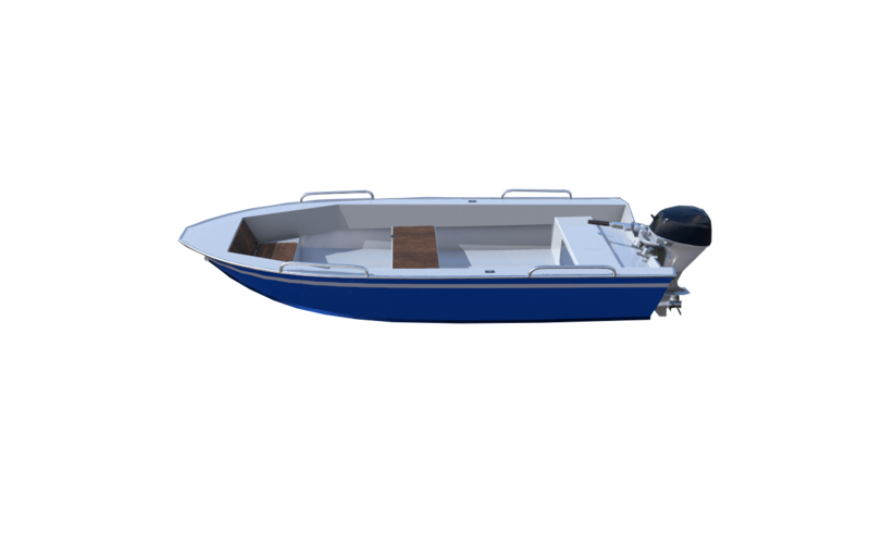 Marine Pro Boats Skiff 390Al