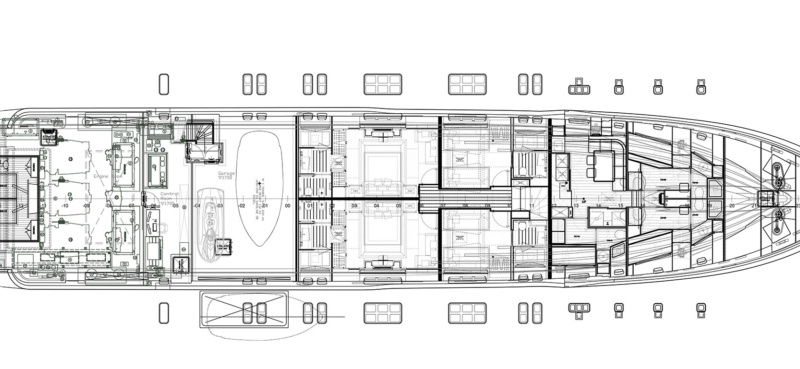 Canados  143' Tri-Deck