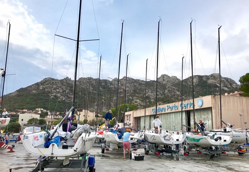 AUDI J/70 WORLD CHAMPIOSHIP member yachts ready to measure 