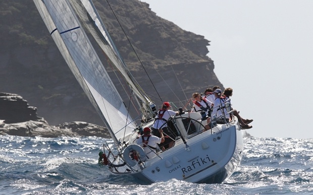 Cheeki Rafiki in Antigua Sailing Week 2014 rhyme