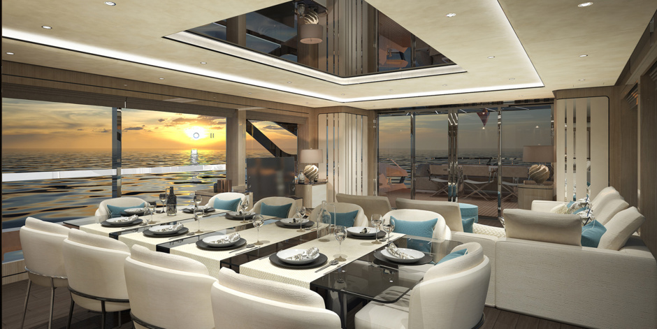 Main deck saloon