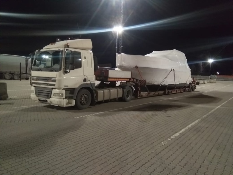 Waiting for the ferry in Sweden