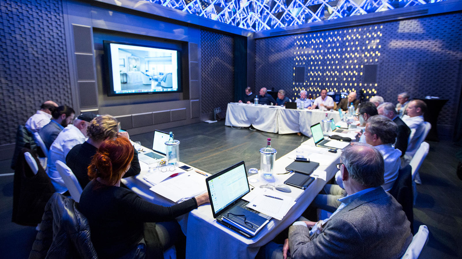 World Superyacht Awards Jury at work