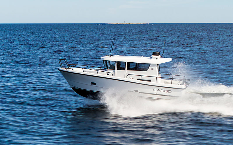 Sargo 31 Aft Door