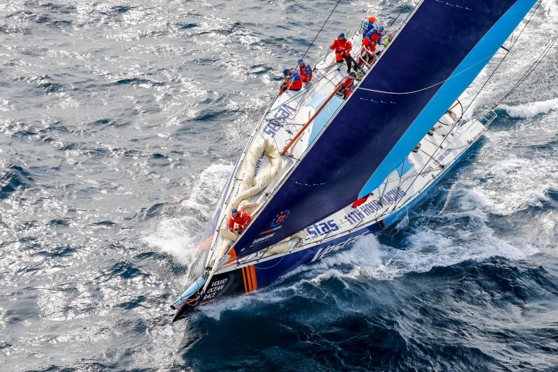 Current leader of Vestas 11th Hour Racing