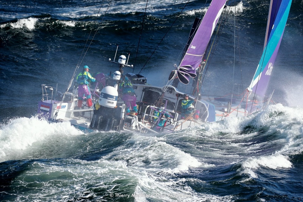 45 knots to the face