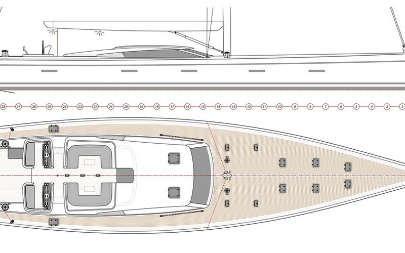 JFA Yachts Sloop Fast Cruiser – 100′ SY