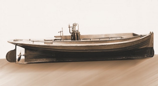 Rems - the first motorboat in history