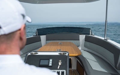 Alfastreet Marine 21 Open Outboard