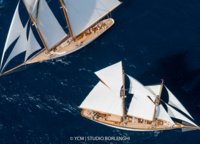 В течение всей Monaco Classic Week парусники участвовали в регате.