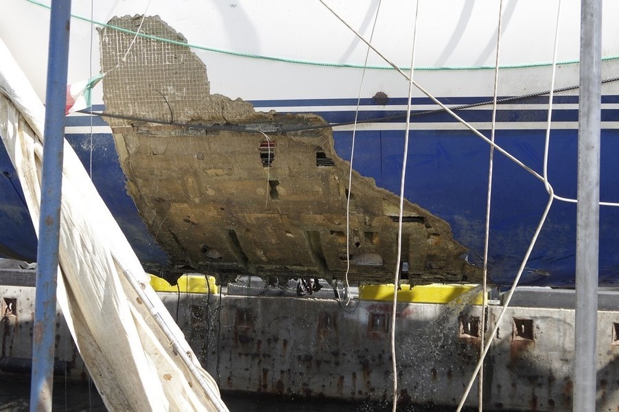 Damage to Polina Star III