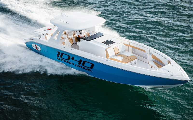 Cigarette 41' Stern Drive 1040