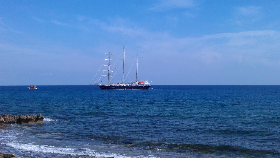 "Running..." at the Protaras raid.