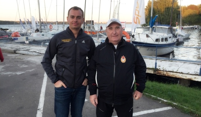 Georgy Shayduko (right) and Alexander Zybin (left)