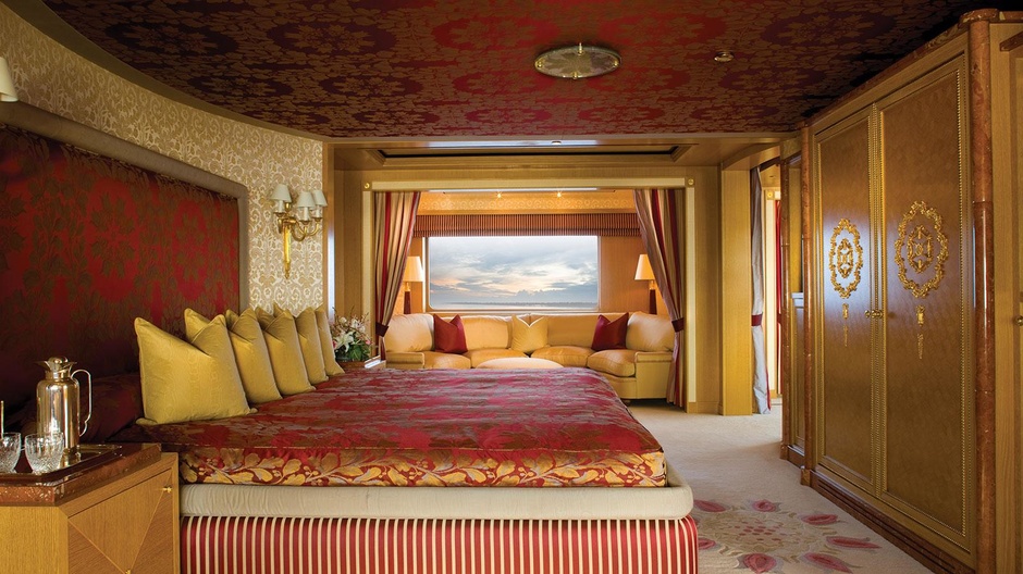Master suite to refit.