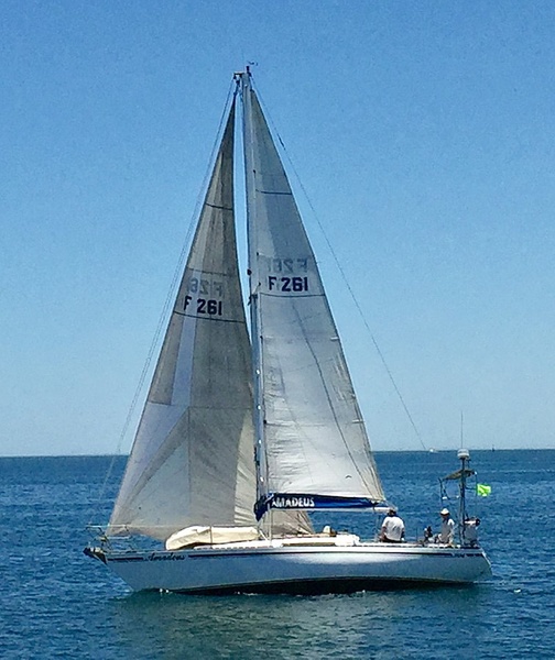 UFO 34 is the first boat to be launched under the brand name Oyster Marine.