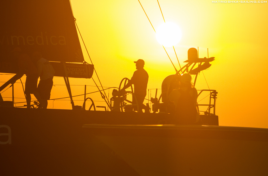Океанская гонка Volvo Ocean Race в Абу-Даби