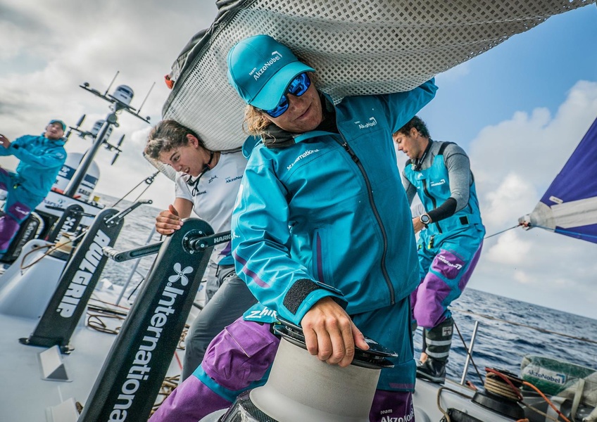 All the pain of offshore racing