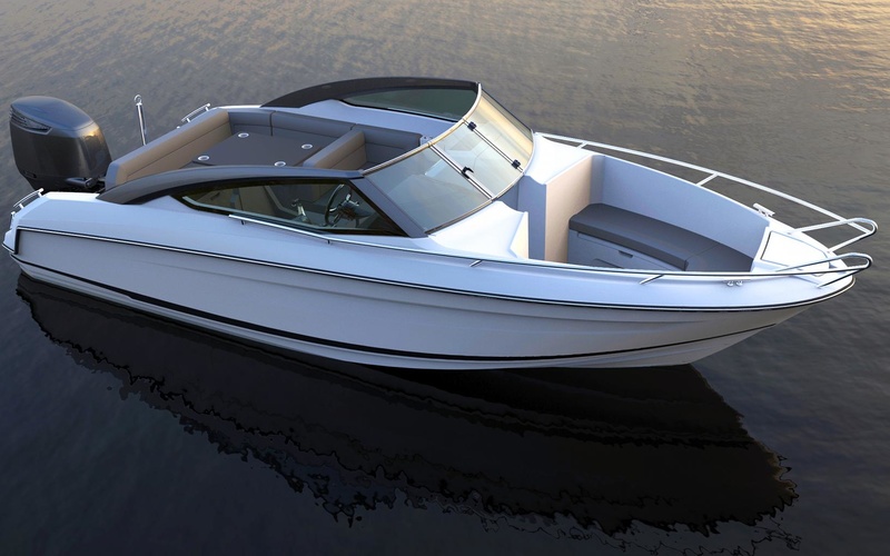 Parker 690 Bow rider