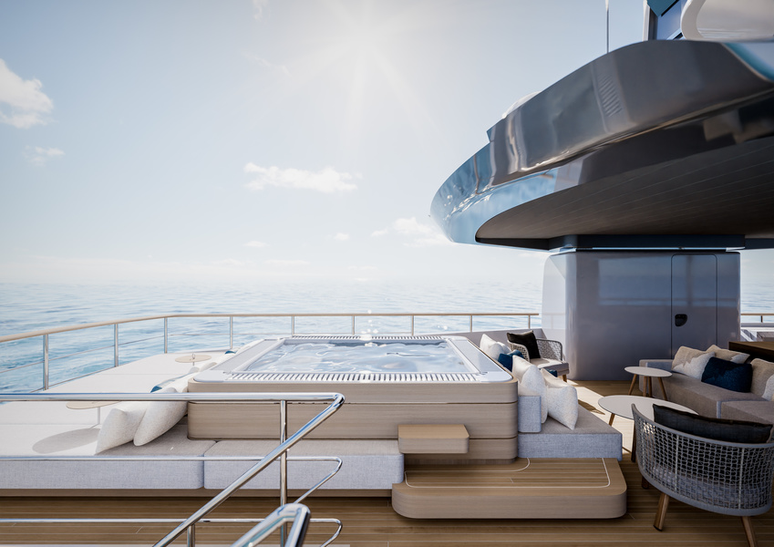 Sundeck pool