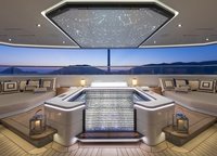 The mosaic also decorates the Jacuzzi. Above all this beauty is the «starry sky», perfectly familiar to all fans and even more so to the owners of Rolls-Royce. 