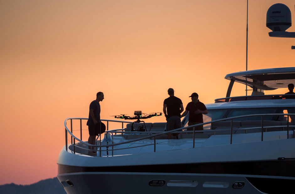 In the movies, as in life: Princess showed a day in the life of superyacht owners.
