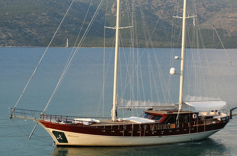 Bodrum Shipyard White Goose