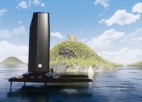The project has been developed together with the French studio VPLP Design. This is at least the third Oceanwings sail concept to come out of VPLP Design in the last 3 years. Nemesis One will have a mast height of 89 metres. 

Even without foils the catamaran is supposed to cruise at around 35 knots. 

This will not require a large crew on board. Electronics will control all the performances and provide for adjustment of foils and sails. Laser radar will analyse the sea state and detect the obstacles on the way. Watching the 3D video from the wheelhouse, available on the Nemesis Yachts website and on the company's social networks, you get the impression that a trip on this catamaran will be more like flying on a fantastic starship than yachting. 