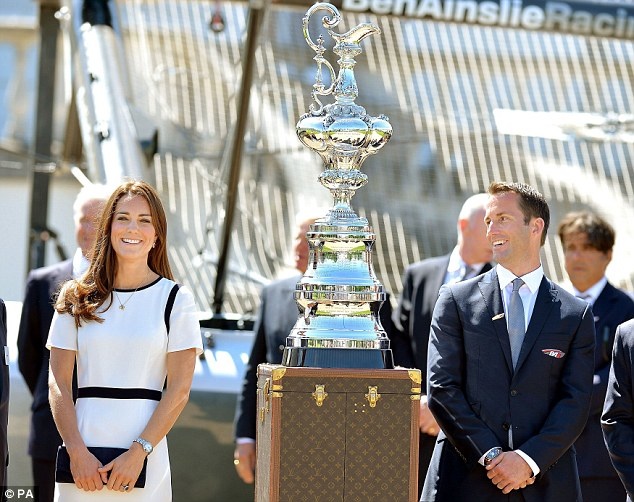 Kate Middleton and Sir Ben Ainsley...