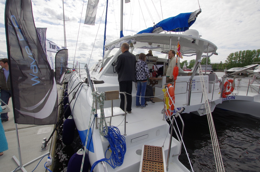 Climbing aboard wasn't easy.